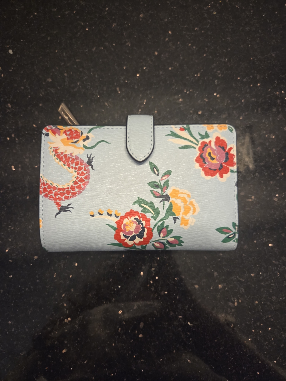 Kate Spade Year Of The Dragon Medium Bifold Wallet - Picture 2 of 6
